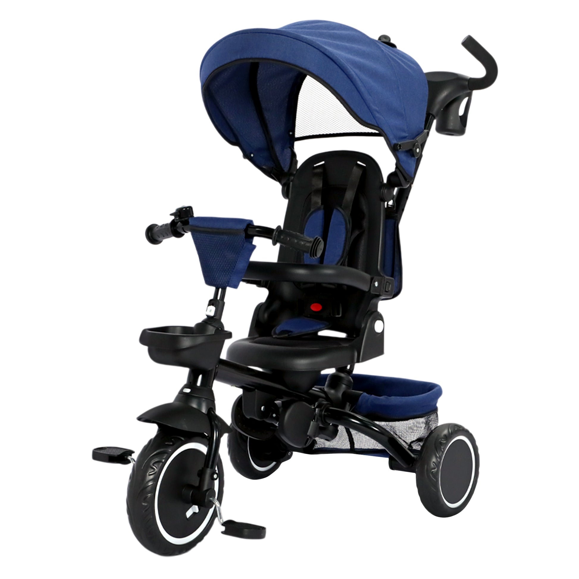 baby tricycle stroller AILEEKISS 8-in-1 Kids' Tricycle Stroller, Folding Toddler Bicycle Unis – Todefull Kids