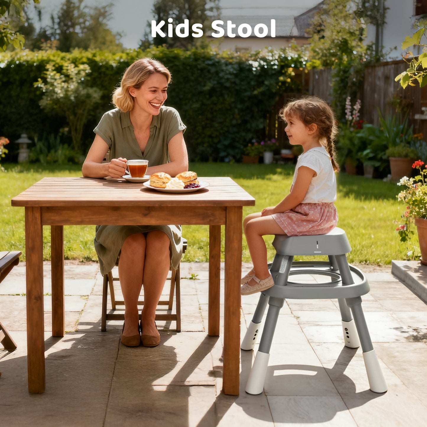 AILEEKISS 15 in 1 Baby High Chair, Toddler Dining Booster Seat w/Activity Center, Grey
